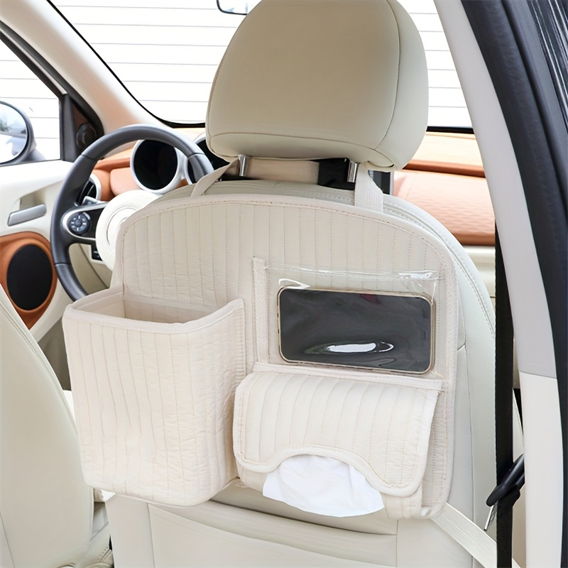 With multi-function hook, tissue box, car rear storage cabinet.