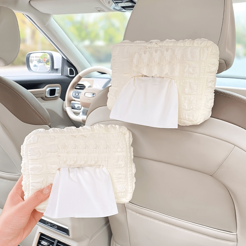 1 piece car tissue box, car sun visor tissue box holder, seat belt shoulder cover