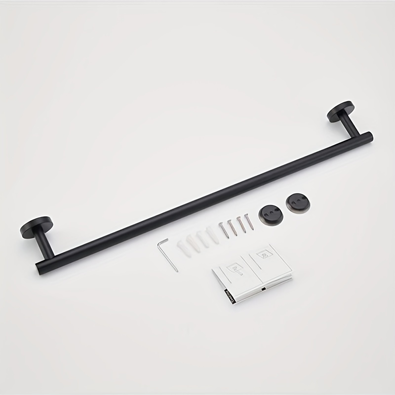 1 60cm/23.6inch bathroom towel bar, thickened stainless steel shower towel rack