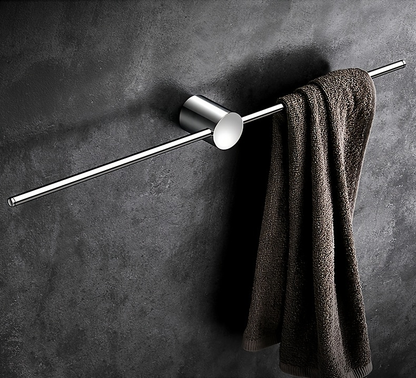 1-piece chrome-plated all-copper creative towel rack, bathroom storage towel rack