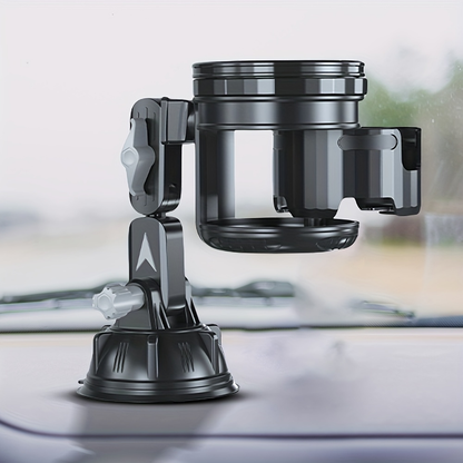 2-in-1 Suction Car Cup Holder No-Slip Vehicle Mounted Cup Holder Car Accessories