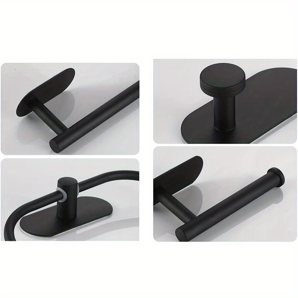 4-piece stainless steel bathroom hardware set