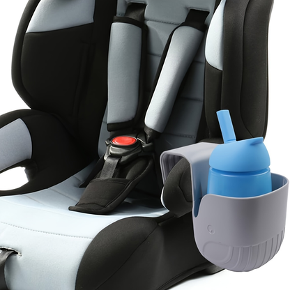 1 portable cup holder for car seats, grey car seat cup holders