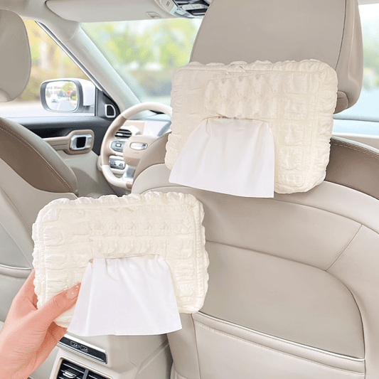 1 piece car tissue box, car sun visor tissue box holder, seat belt shoulder cover