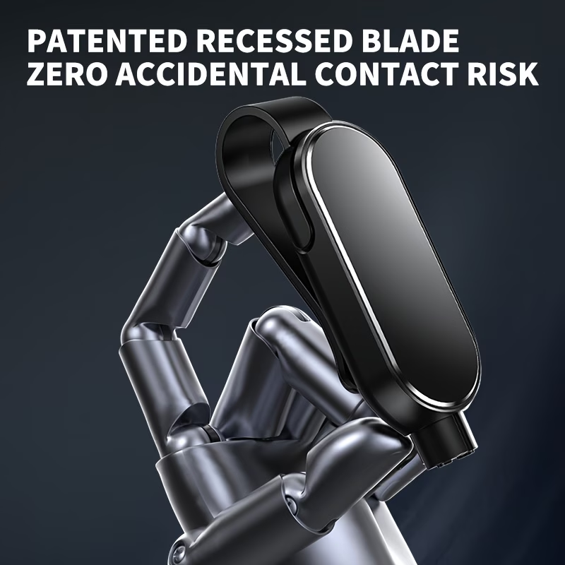 This safety hammer is a two-in-one emergency escape tool.