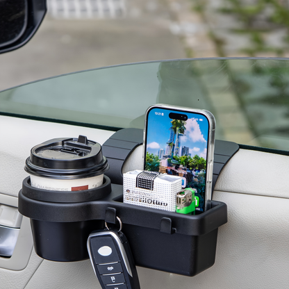 Car multifunctional mobile phone storage box car key storage