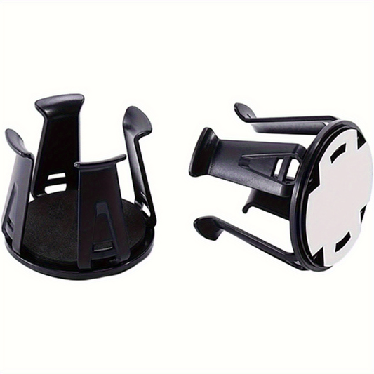 2pcs Anti-Spill Car Cup Holder for Coffee & Water Bottles