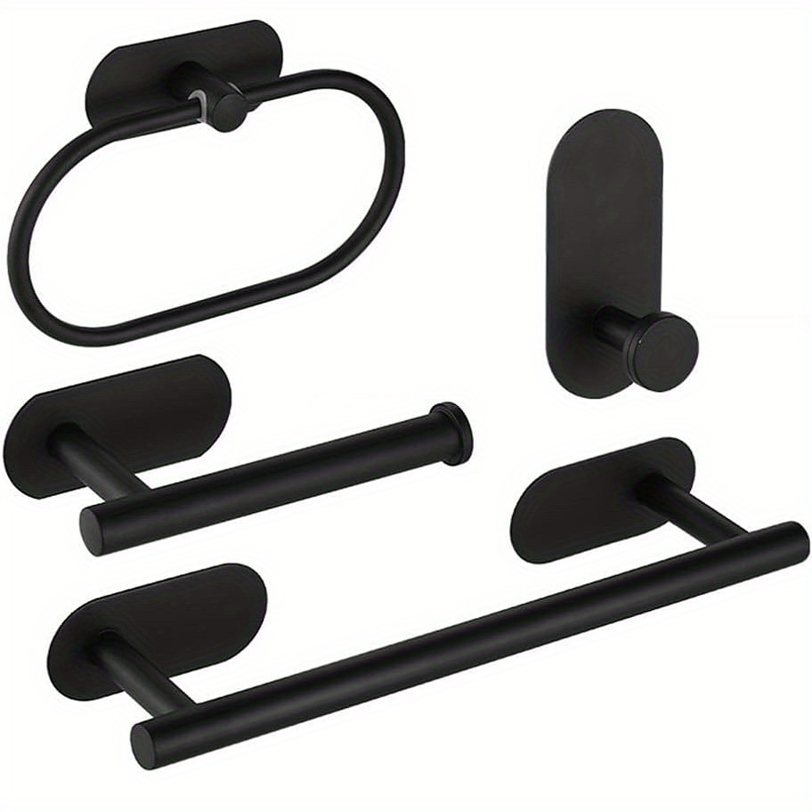 4-piece stainless steel bathroom hardware set