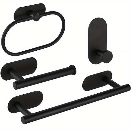 4-piece stainless steel bathroom hardware set
