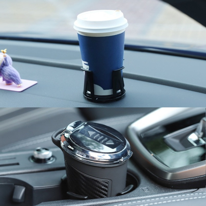 2pcs Anti-Spill Car Cup Holder for Coffee & Water Bottles